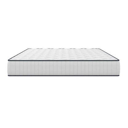 Spine-Lab Mattress 5 Zone 21cm Medium Firm Foam Bonnell Spring - King Single - White - Mekamart Australia
