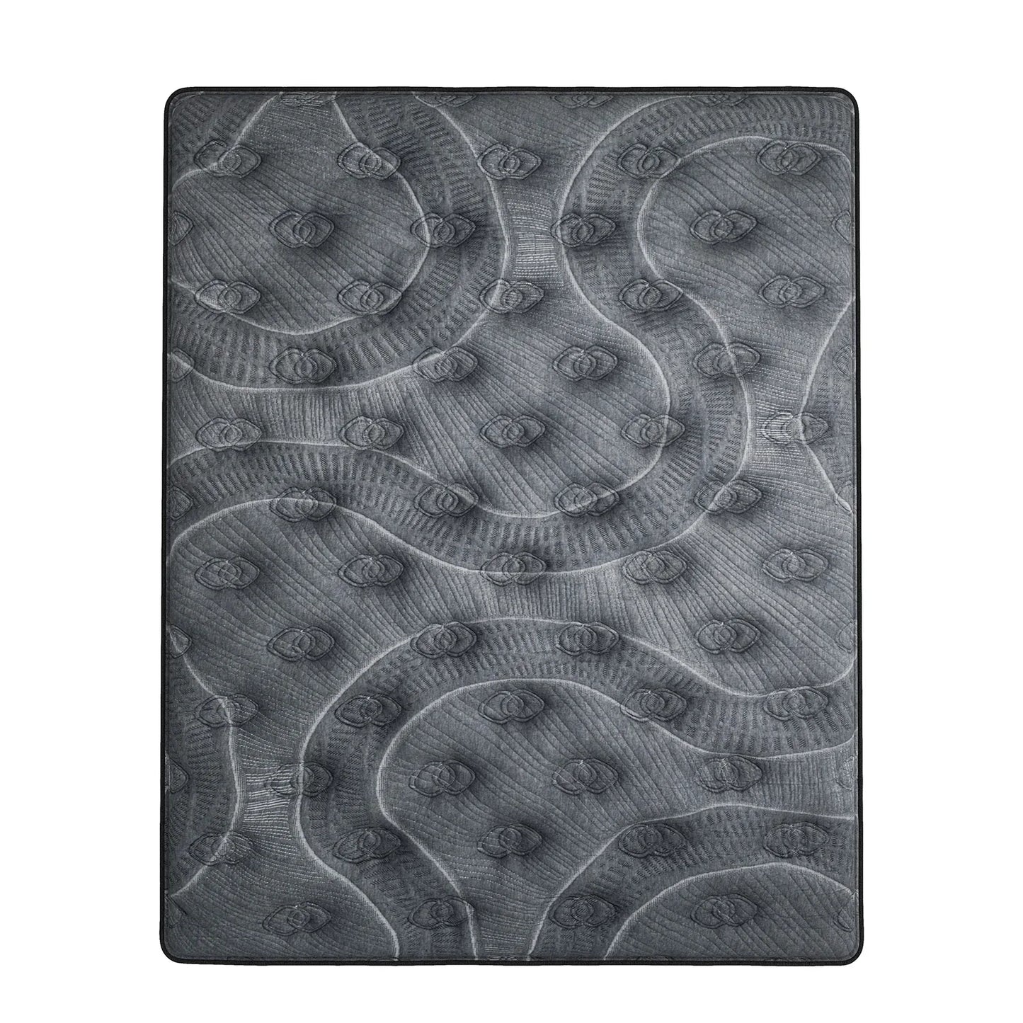 Cloud Zone Double Layer Euro Top Pocket Spring Mattress Plush Medium Firm 34cm - Single - Mekamart Australia