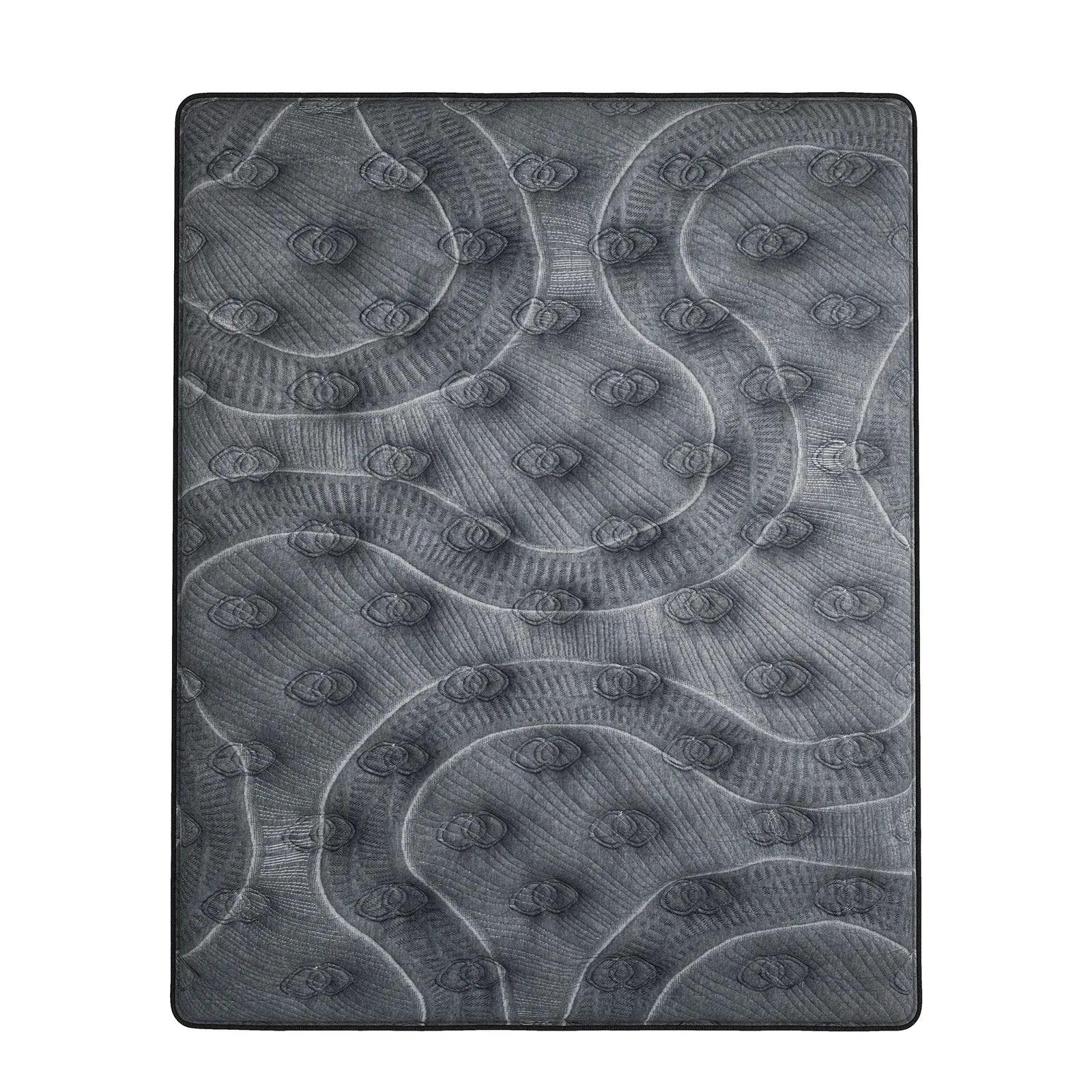 Cloud Zone Double Layer Euro Top Pocket Spring Mattress Plush Medium Firm 34cm - Single - Mekamart Australia