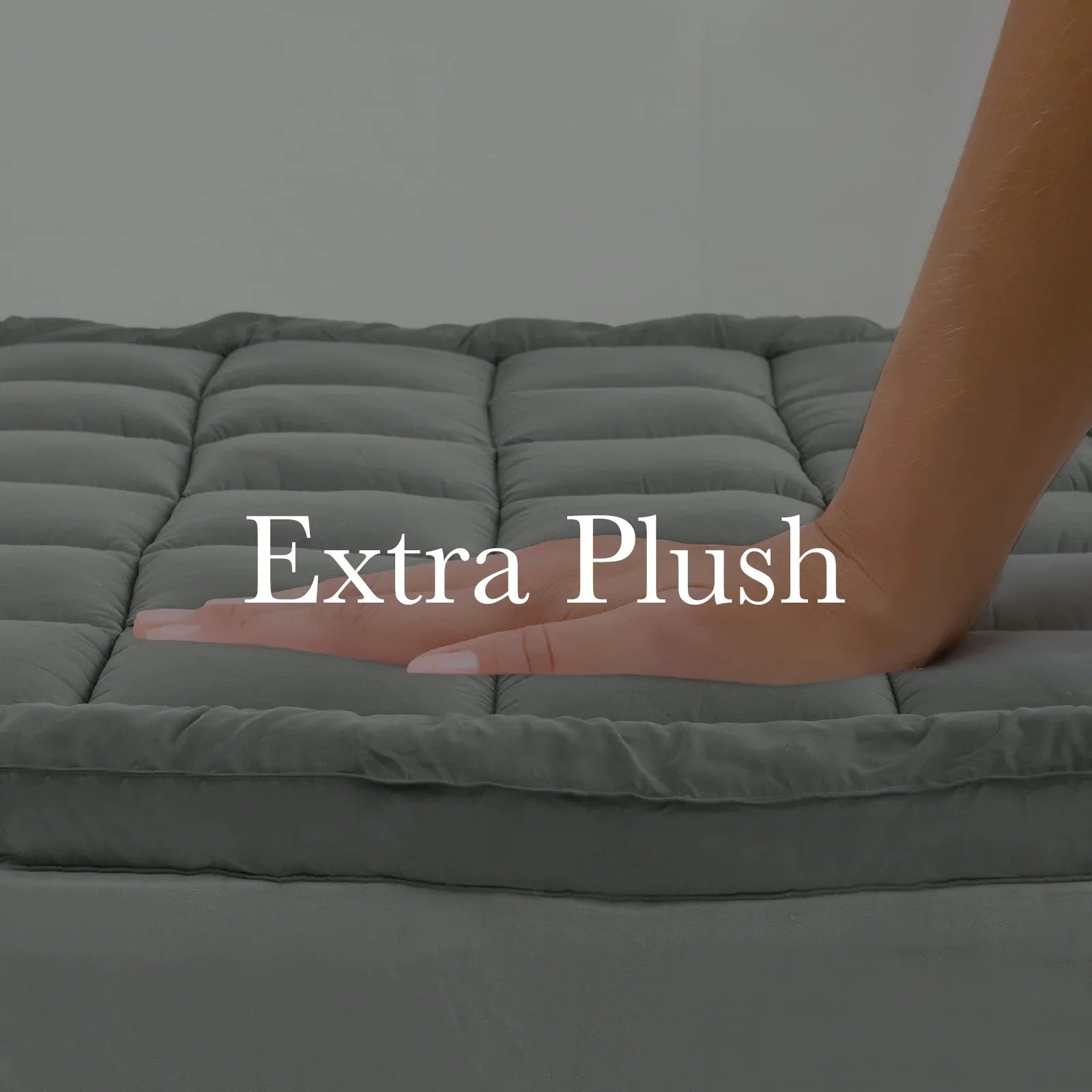 Royal Comfort Charcoal Bamboo Blend Topper 800GSM 45cm Skirt Luxury Bedding - Queen - Charcoal - Mekamart Australia