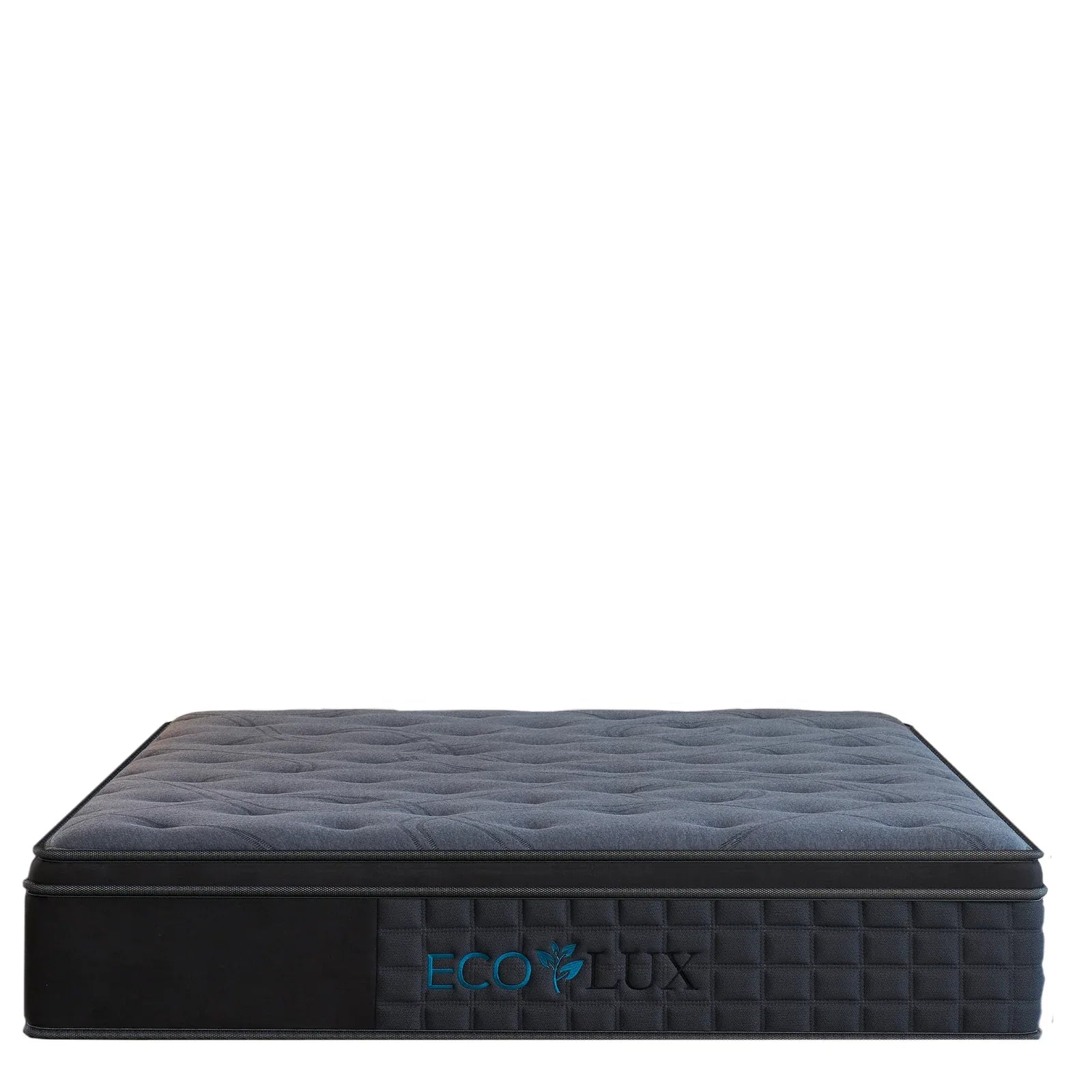 Eco Lux Euro Top 7 -Zone Pocket Spring Mattress Plush Edge Support Medium Firm - Single - Mekamart Australia