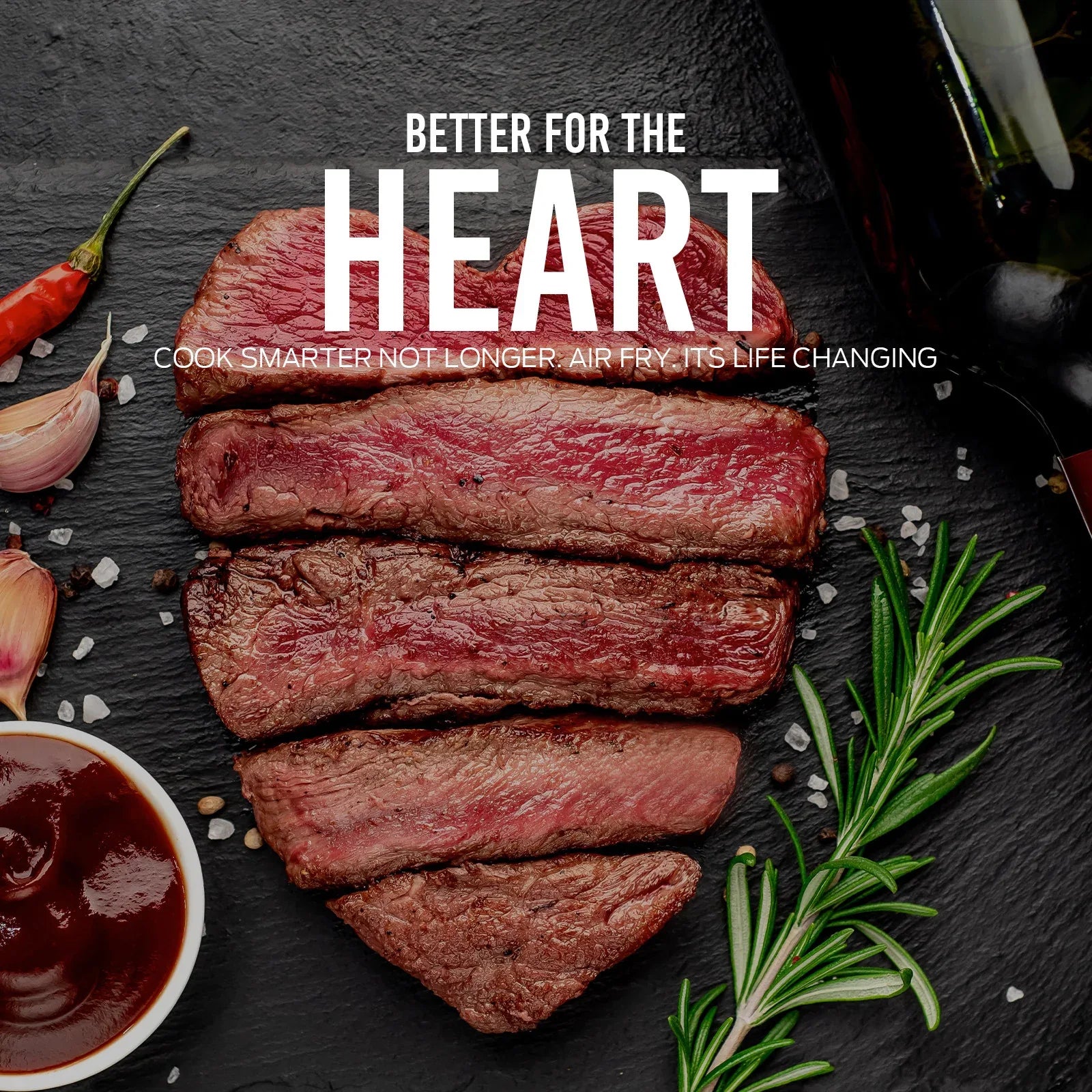 Kitchen Couture Dual View 2 x 5 Litre (10 Litre) Air Fryer Stainless Steel - Mekamart Australia