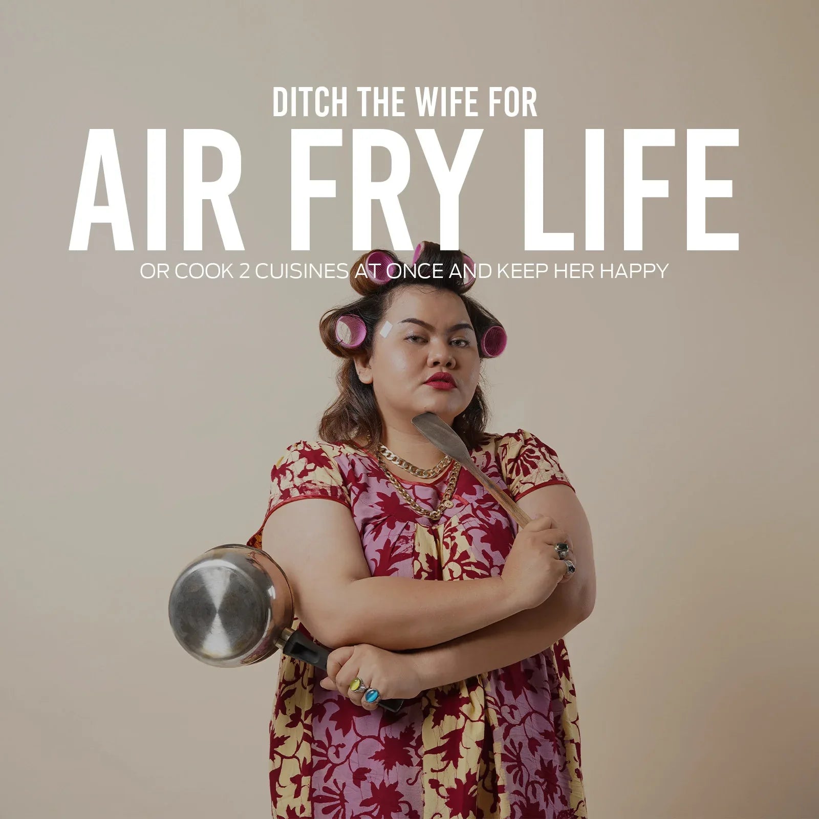 Kitchen Couture Dual View 2 x 5 Litre (10 Litre) Air Fryer Stainless Steel - Mekamart Australia