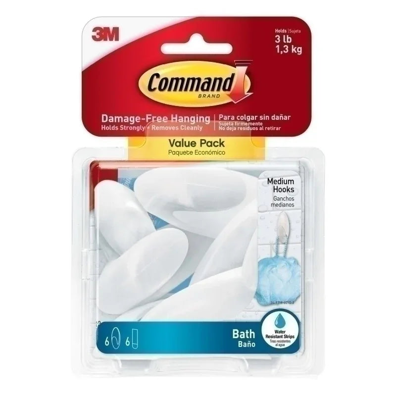 COMMAND Hanger BATH-18-6ES Bx6 - Mekamart Australia