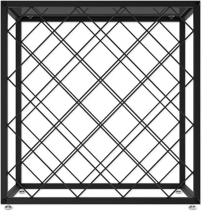 Freestanding Metal Wine Rack for 25 Bottles - Mekamart Australia