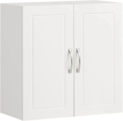 Wall Cabinets Storage, White - Mekamart Australia