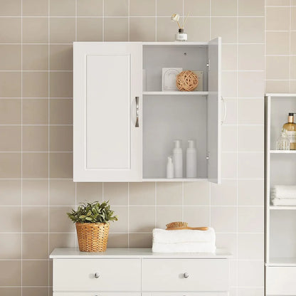 Wall Cabinets Storage, White - Mekamart Australia