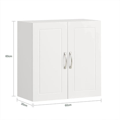 Wall Cabinets Storage, White - Mekamart Australia