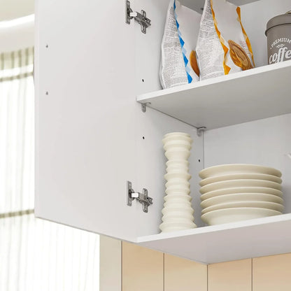 Wall Cabinets Storage, White - Mekamart Australia