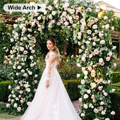 Stereoscopic Metal Garden Arch Arbor Wedding Pergola Trellis - Mekamart Australia