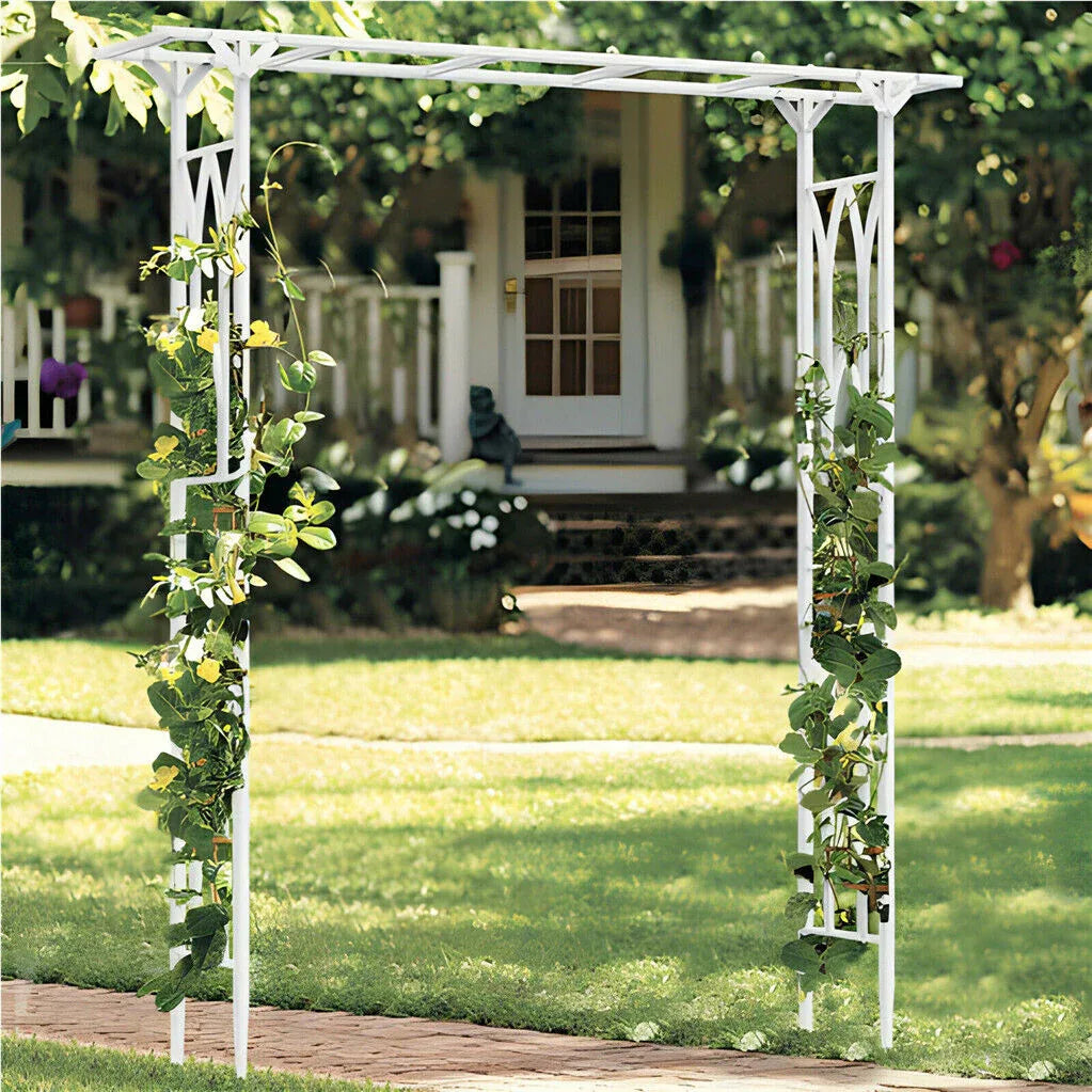 Stereoscopic Metal Garden Arch Arbor Wedding Pergola Trellis - Mekamart Australia