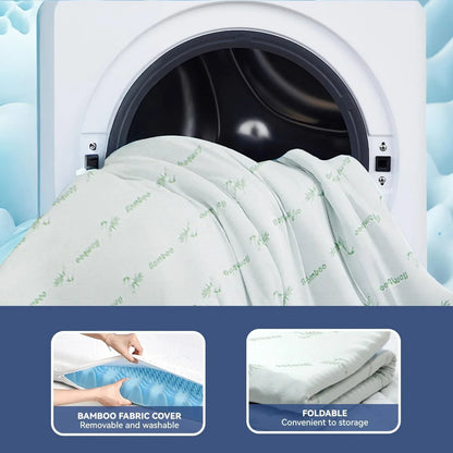 King Mattress Topper Memory Foam 7-Zone 8cm - Mekamart Australia