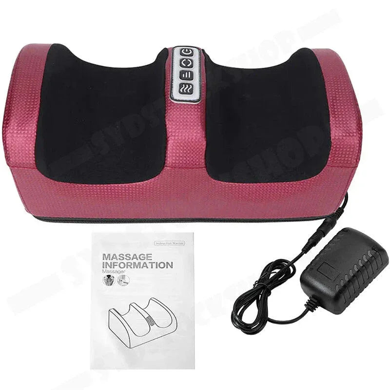 24W Electric Foot Massager with Infrared Therapy & Timer, AC - Mekamart Australia