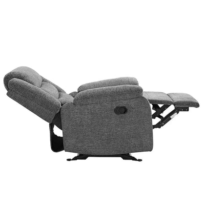 Fabric glider recliner - Mekamart Australia