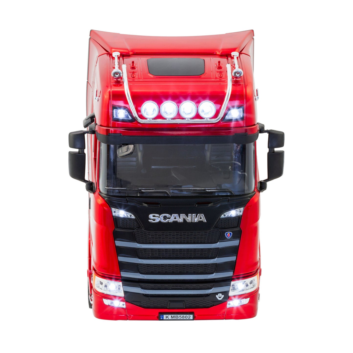 Scania Licensed Remote Control Trailer Head Truck with Lights, Sounds & Steering Adjustment