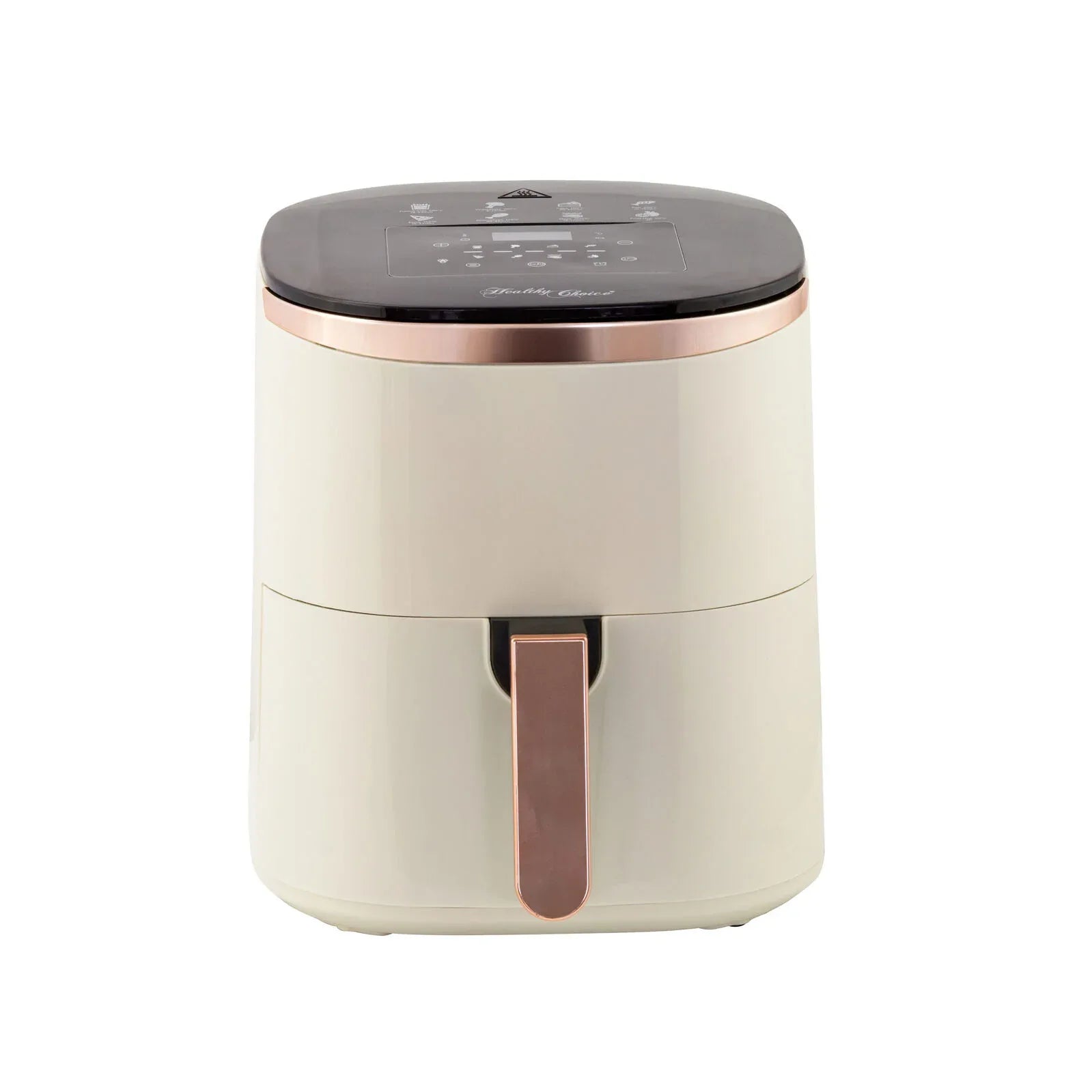 7L Digital Air Fryer with 8 pre-set Touch-control Cooking Programs - Cream - Mekamart Australia