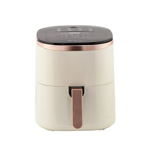 7L Digital Air Fryer with 8 pre-set Touch-control Cooking Programs - Cream - Mekamart Australia