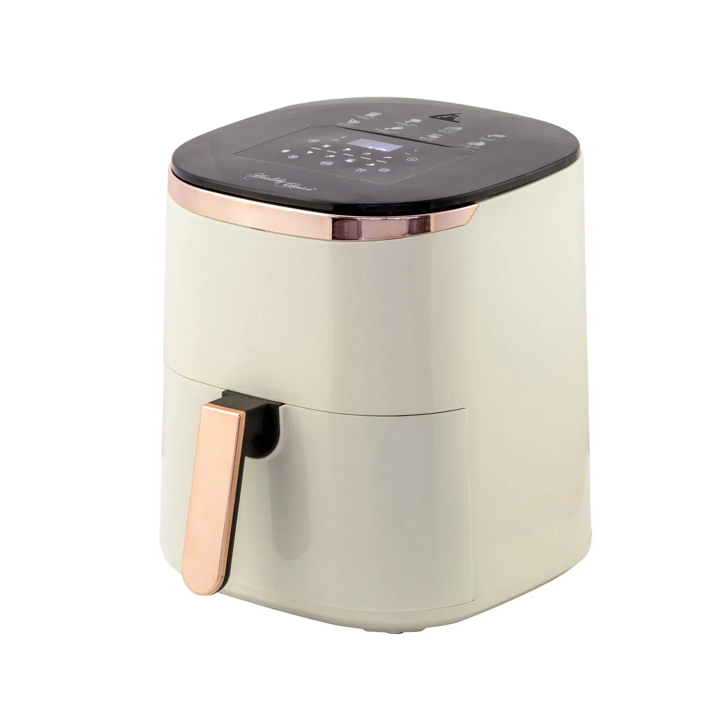 7L Digital Air Fryer with 8 pre-set Touch-control Cooking Programs - Cream - Mekamart Australia