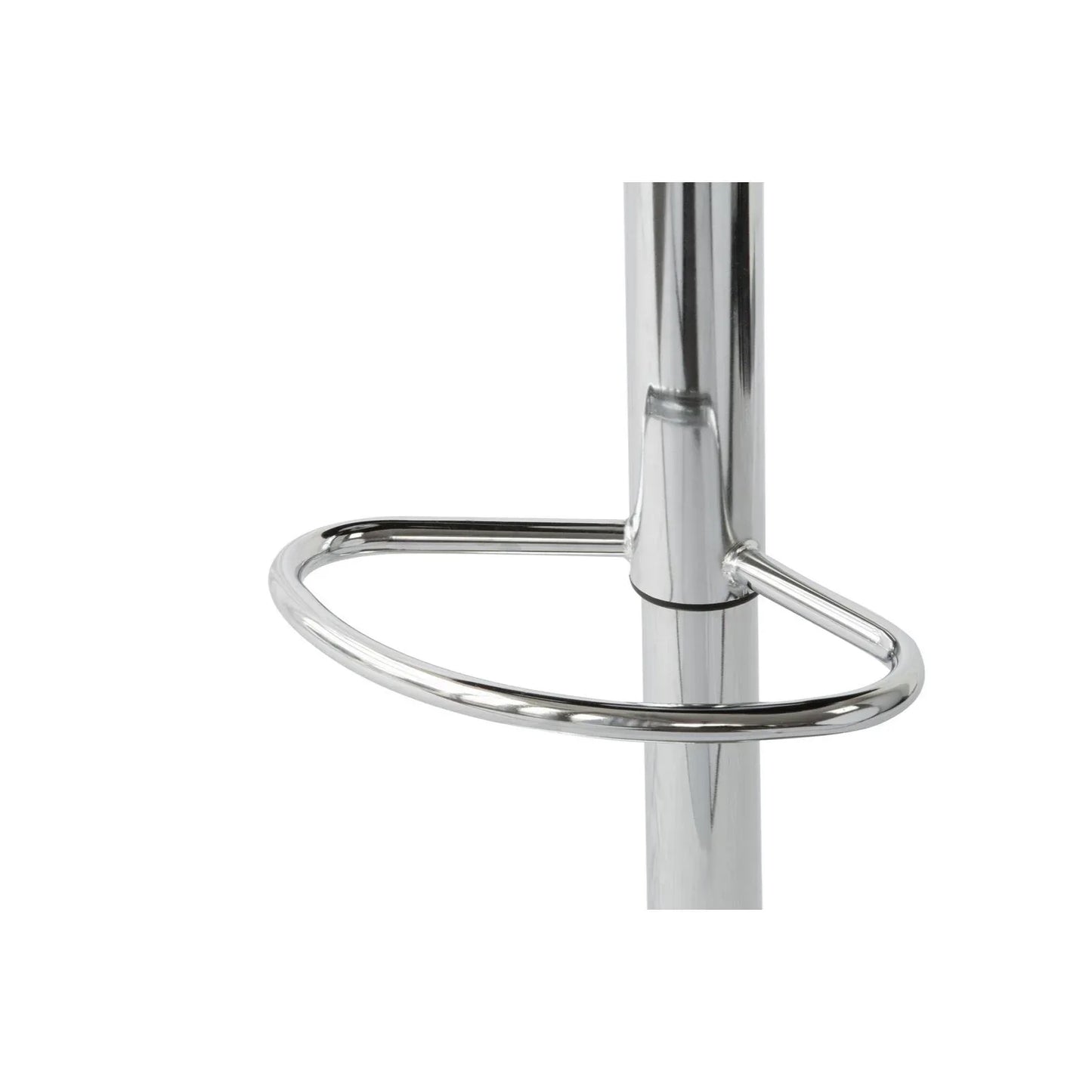 2 Diamond Style Padded Leather Barstools (Black) w/ Adjustable Height - Mekamart Australia