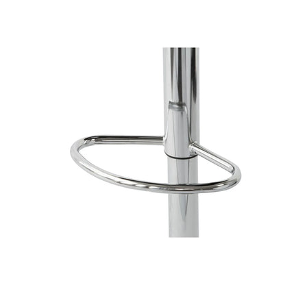 2 Diamond Style Padded Leather Barstools (Black) w/ Adjustable Height - Mekamart Australia