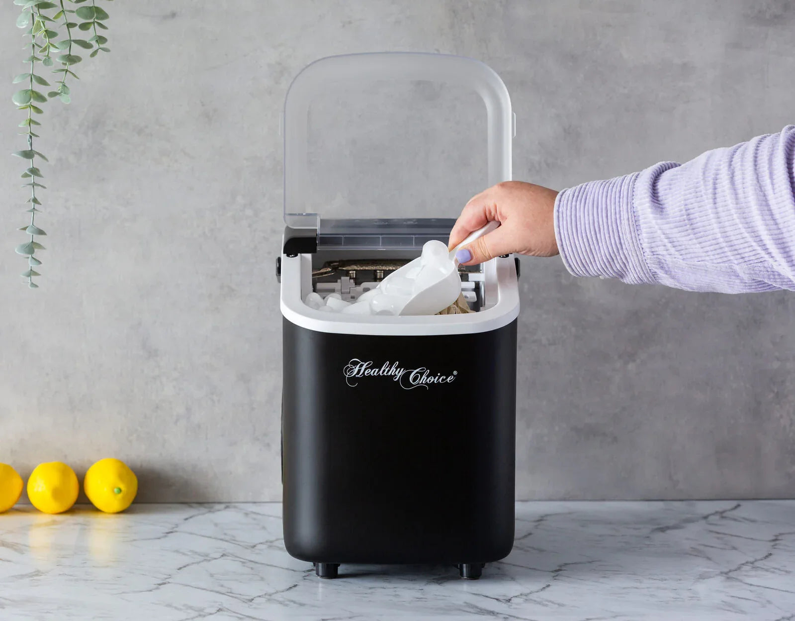 Ice Maker - Ready in 8 minutes, Up to 12kgs every 24 Hours - Mekamart Australia