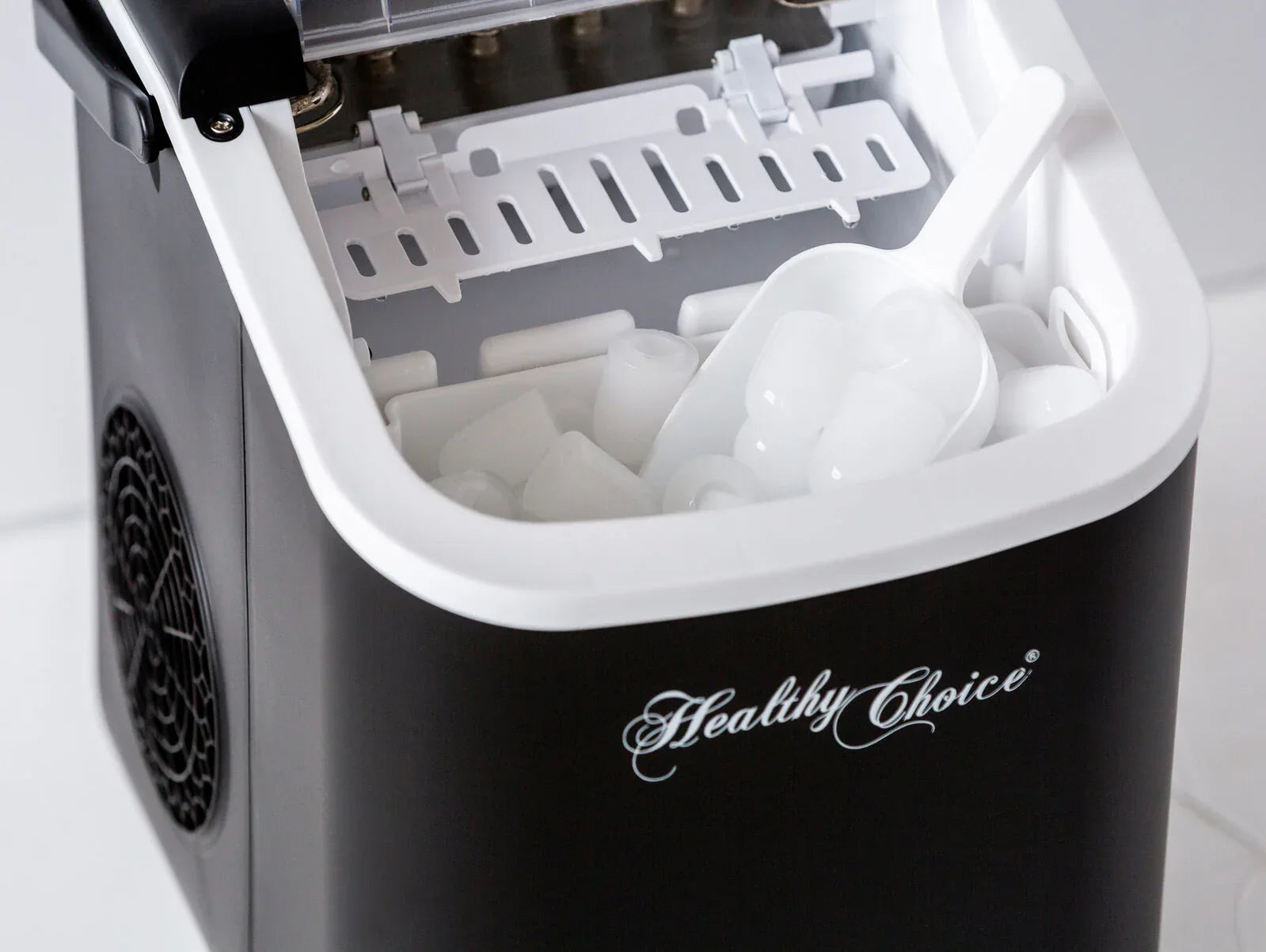Ice Maker - Ready in 8 minutes, Up to 12kgs every 24 Hours - Mekamart Australia