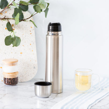 1L Stainless Steel Vacuum Flask Insulated Drink Container