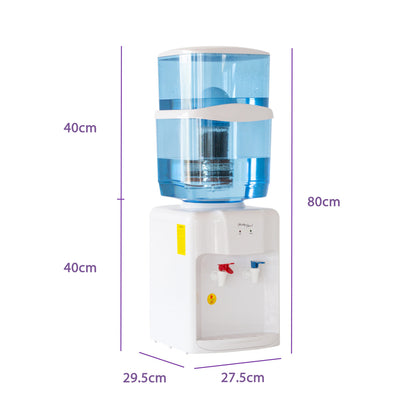 Water Cooler, Hot Water Dispenser with Activated Carbon Filtration