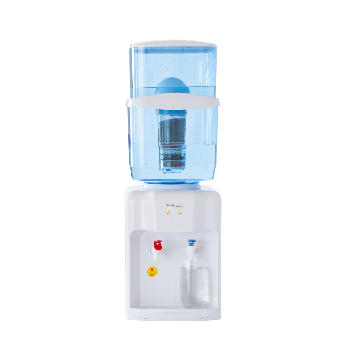 Water Cooler, Hot Water Dispenser with Activated Carbon Filtration