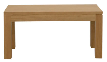 Amsterdam Solid Timber Bench 90 x 35 cm (Natural) - Mekamart Australia