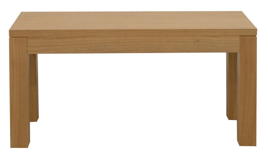 Amsterdam Solid Timber Bench 90 x 35 cm (Natural) - Mekamart Australia