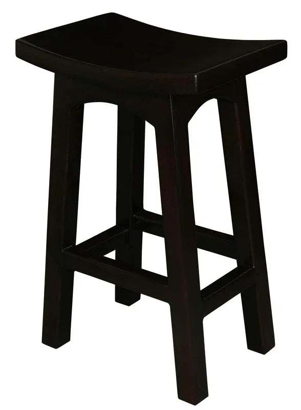 Tokyo Timber Kitchen Counter Stool (Chocolate) - Mekamart Australia