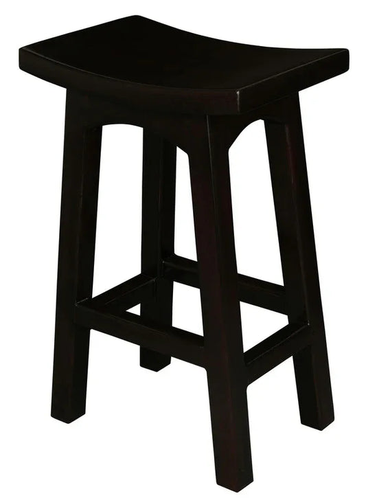 Tokyo Timber Kitchen Counter Stool (Chocolate) - Mekamart Australia