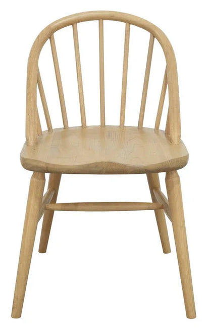 Vera Solid Oak Dining Chair - Set of 2 (Natural) - Mekamart Australia