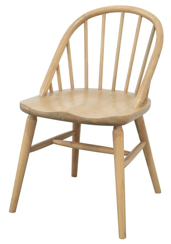 Vera Solid Oak Dining Chair - Set of 2 (Natural) - Mekamart Australia