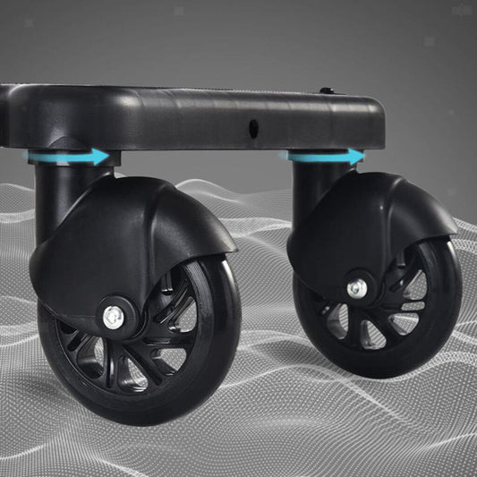 Baby Jogger Glider Board 2 in 1 Kid Stroller Board with Dismountable Seat AU black wheel