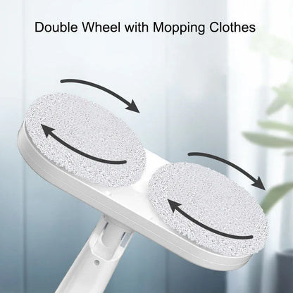 Cordless Electric spin 6Mops Cleaner 5In1 Floor Polisher Sweeper Washer Scrubber - Mekamart Australia