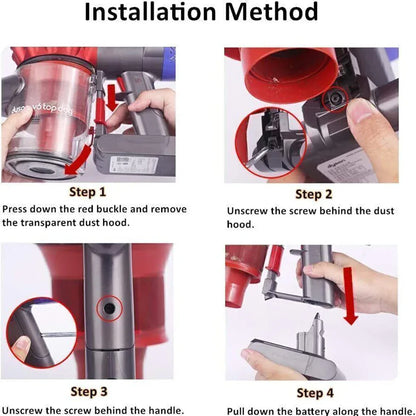 9900MAH For Dyson V6 Battery SV03 SV04 SV09 DC58 DC59 DC61 DC62 DC74 v6 Animal - Mekamart Australia