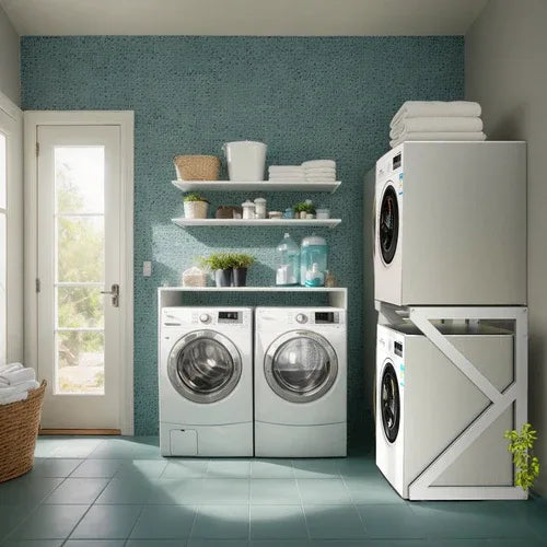 Fits all front-loading washers Fixed-height Drying machine stand V4.0 Machine AU - Mekamart Australia