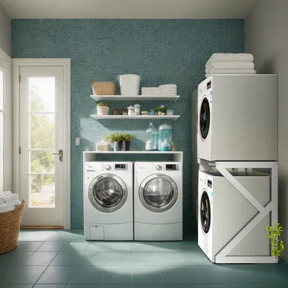 Fits all front-loading washers Fixed-height Drying machine stand V4.0 Machine AU - Mekamart Australia