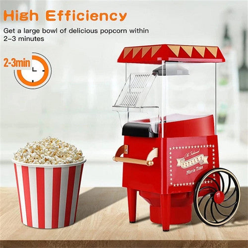 Electric Home Popcorn Machine Classic Car Corn Popper Maker For Kid Gift