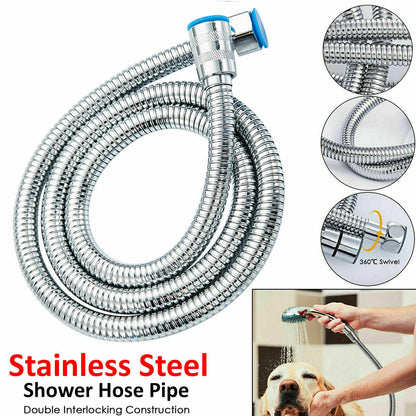 3m Shower Head Hose Stainless Steel Bathroom Flexible Tube Replacement Pipe AU