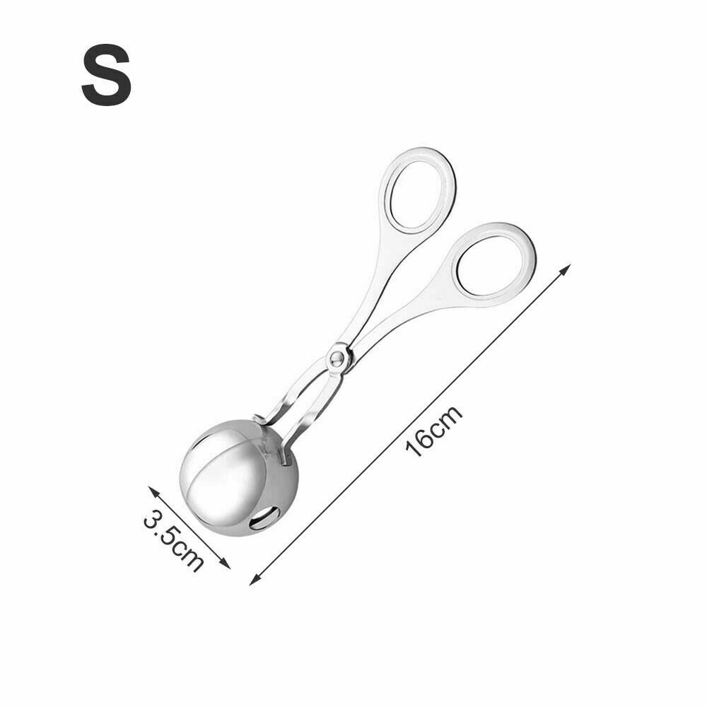 S Meatball Maker Spoon Kitchen Stick Utensil Baller Meat Stainless Steel AU