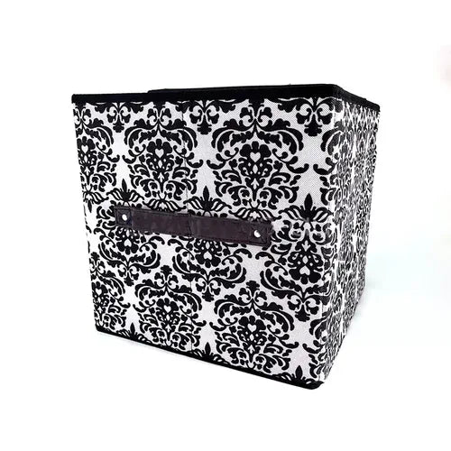 Folding Ottoman Storage Stool Cube Footstool Stool Blanket Box With Cover AU - Mekamart Australia