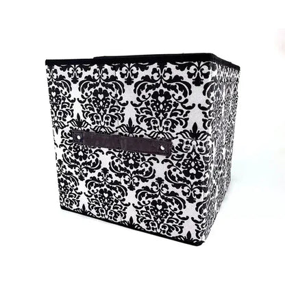 Folding Ottoman Storage Stool Cube Footstool Stool Blanket Box With Cover AU - Mekamart Australia