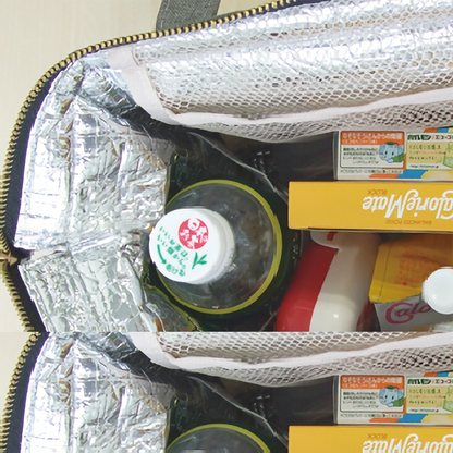 Insulated Thermal Cooler Lunch Bag Portable Picnic Storage Bag Pouch 22*14*25cm