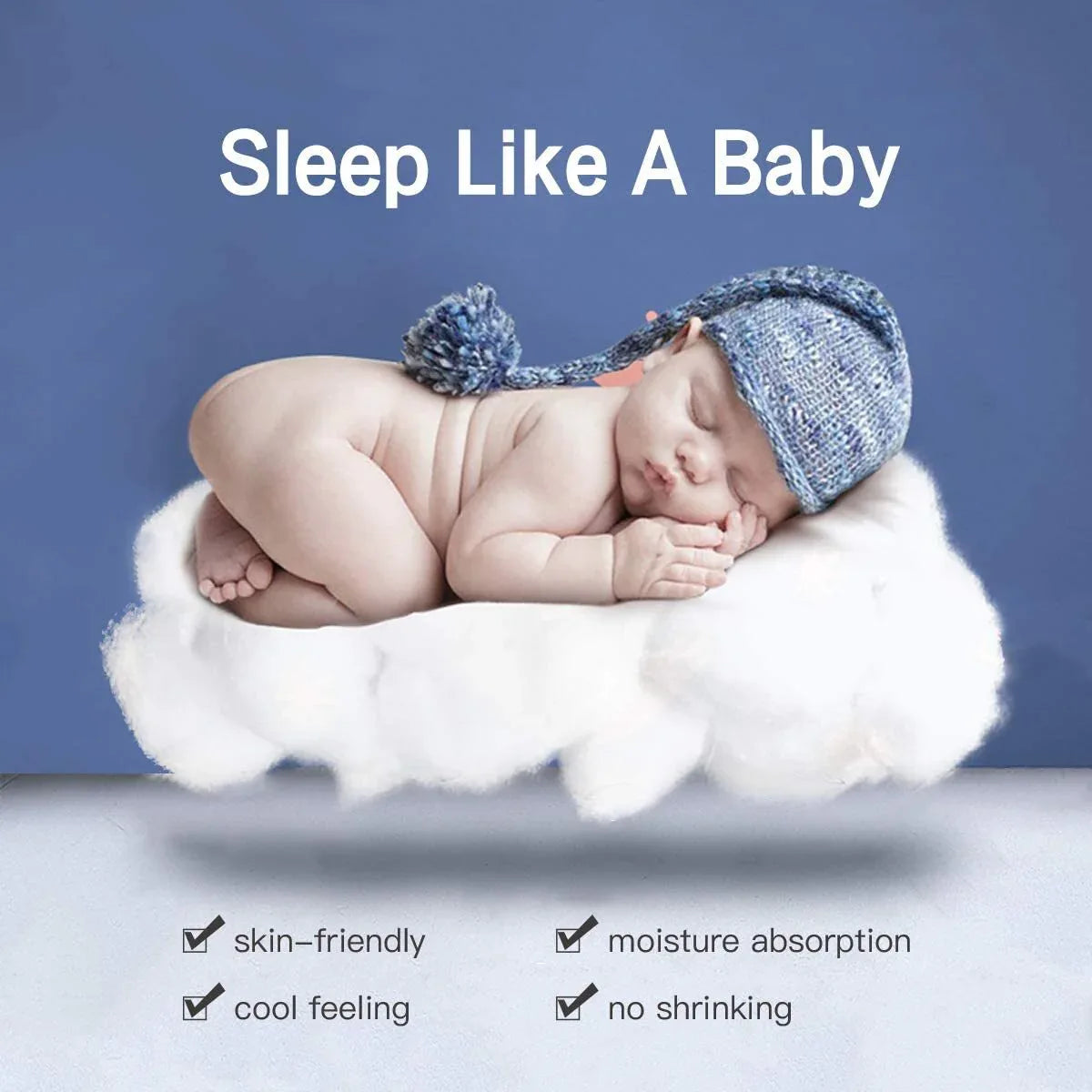 Luxury Mattress Topper Pillowtop Bedding Mat Pad Fitted Cover Underlay DOULBE - Mekamart Australia