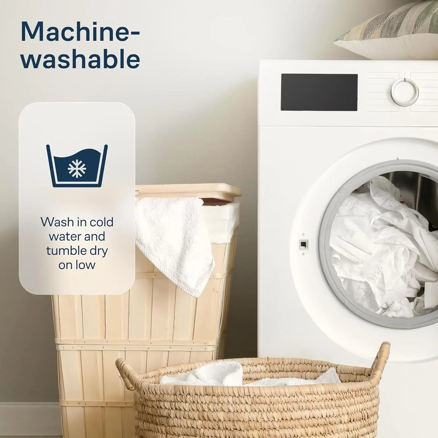 Luxury Mattress Topper Pillowtop Bedding Mat Pad Fitted Cover Underlay SINGLE - Mekamart Australia