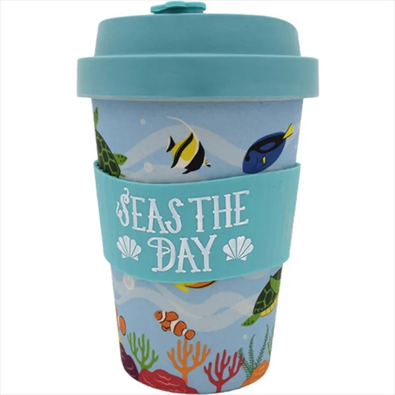 Sea Animal Bamboo Cup - Mekamart Australia