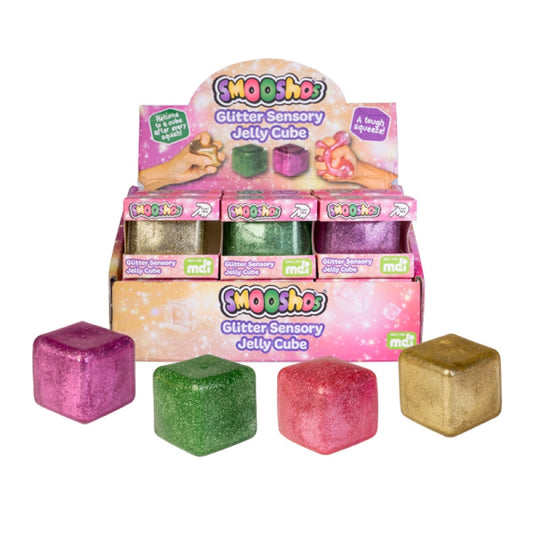 Smooshos Jelly Cube Glitter (SENT AT RANDOM)